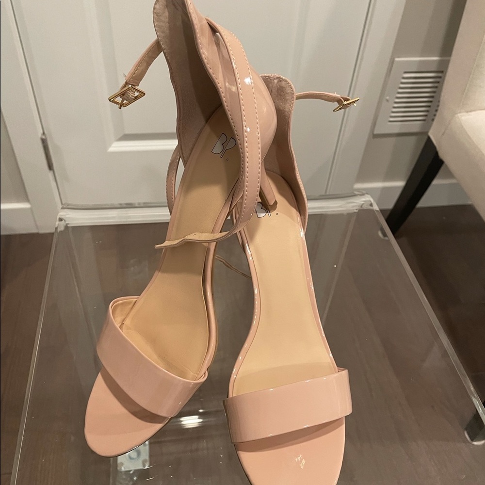 Blush pink Single strap sandal